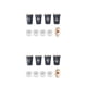 thumbnail image 2 of Vasos de Acero inoxidable Naiovety Juego de 4 piezas 350ML, 2 of 6
