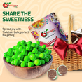 thumbnail image 4 of NY Spice Shop Green Sixlets - 08 Ounce - Sixlets Candy - Chocolate Covered Hard Candy Balls, 4 of 6