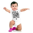 thumbnail image 4 of US Army Star Logo Full Battle Rattle Romper Boys or Girls Infant Baby Brisco Brands NB, 4 of 7