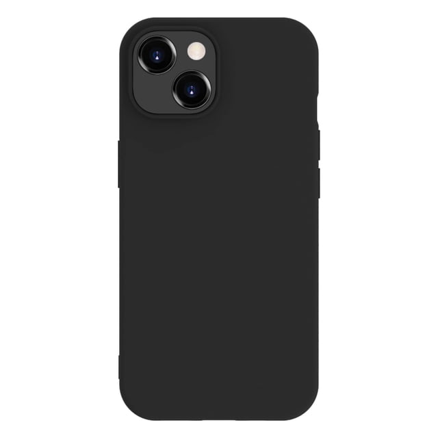 Blu Element Étui Gel Skin Noir pour iPhone 16e/15/14/13