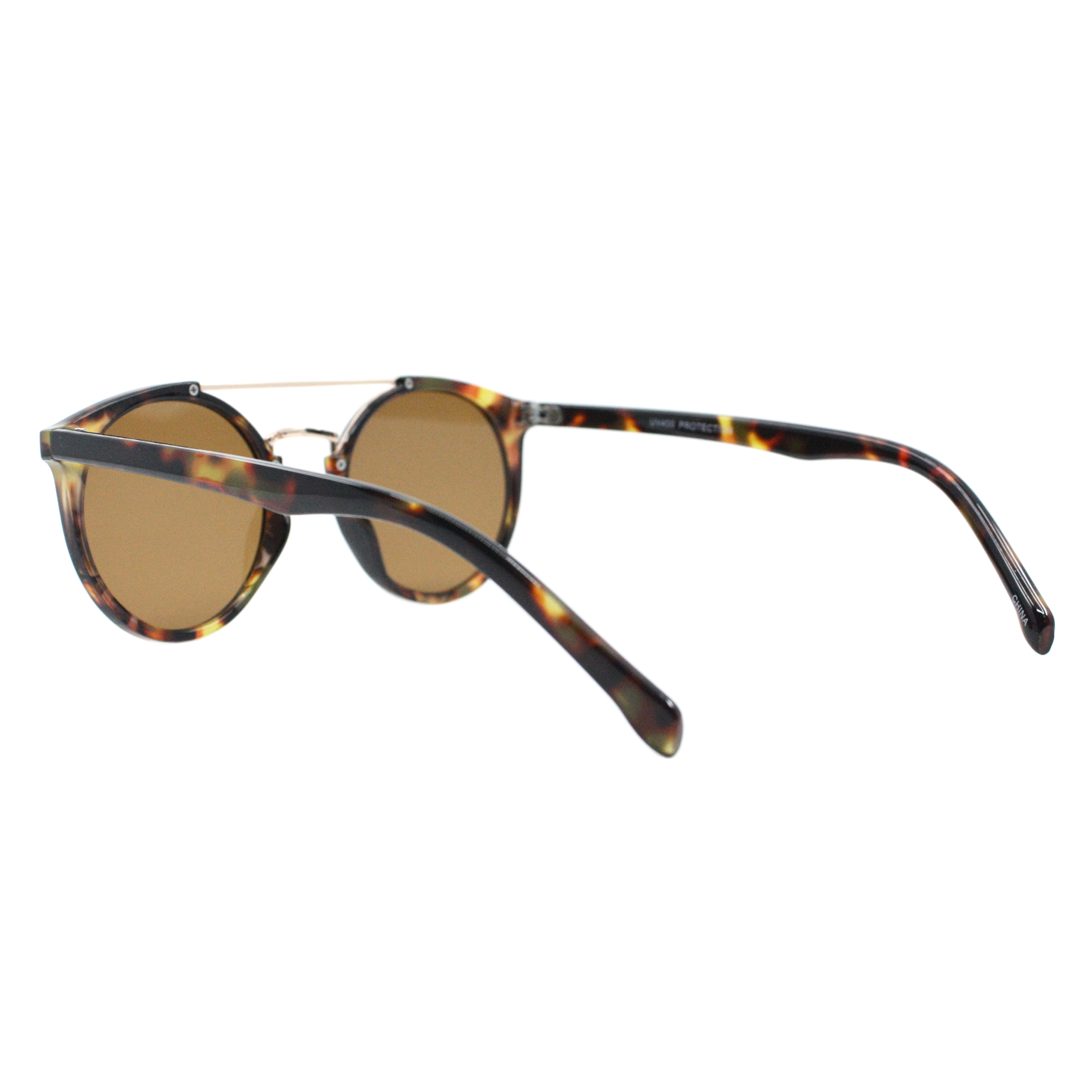 Panto Octagonal Polarized Sunglasses UV400 Protection Metal Frame Classic Unisex Panto Sunglasses Double Metal Bridge Round Frame UV  main image 2