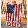 thumbnail image 4 of usa flag- blanket, 4 of 8
