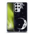 thumbnail image 1 of Head Case Designs Officially Licensed Haroulita Magick - Tarot - Mystical Star And Moon Black Soft Gel Case Compatible with Samsung Galaxy S21 Ultra 5G, 1 of 7