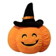 thumbnail image 1 of Pumpkin Pillow, Halloween Plush Pumpkin Cushion with Witch Hat, Throw Pillows for Sofa, Car,, 1 of 2