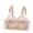 Pink, variant on Women's Lace Mesh Bra,Underwire Lingerie with Rhinestone Lace Trim,Soft Daily Intimates for Casual Wear,Sizes 32-40