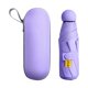thumbnail image 3 of Paraguas de lluvia, paraguas compacto para lluvia, paraguas de viaje resistente al agua para Violeta con Estuche, 3 of 9