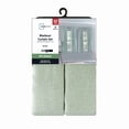 thumbnail image 6 of Mainstays Blackout Curtain Panels, Set of 4, Soft Sea, 28 in W x 63 in L, 6 of 6