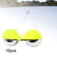 thumbnail image 3 of Paquete de Sonajero Doble para Pesca Zulema atrayentes de Pesca Amarillo, 3 of 6