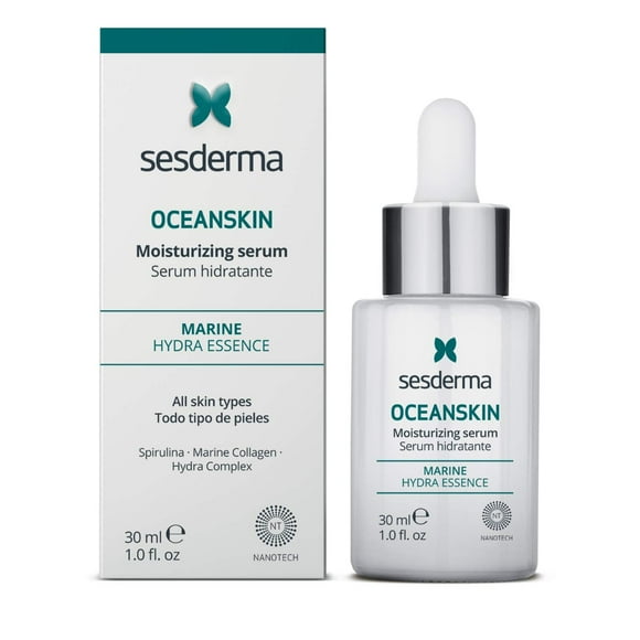 Sesderma Oceanskin Serum Hidratante activos marinos exclusivos, hidrata, regenera y recupera la elasticidad natural de la piel 30 ml