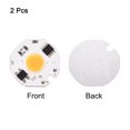 thumbnail image 4 of Uxcell LED Chip Bulb 110V 7W Warm White 3000-3200K High Power Floodlight Lamp Module Aluminium Board 2 Pack, 4 of 4