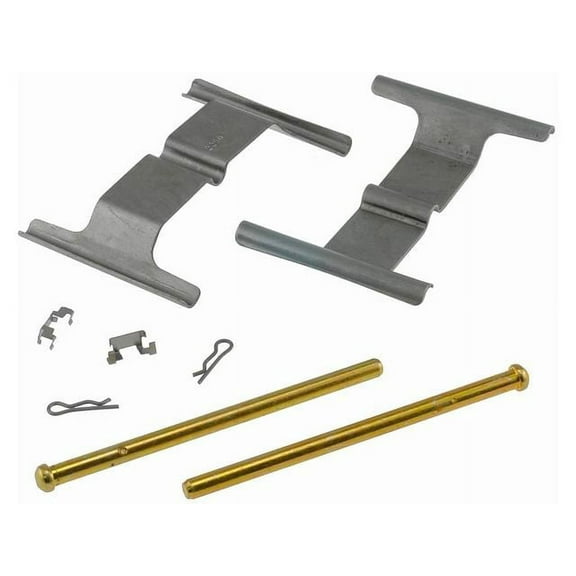 Front Brake Hardware Kit - Compatible with 2006 - 2020 IS350 2007 2008 2009 2010 2011 2012 2013 2014 2015 2016 2017 2018 2019