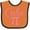 Orange and Black, variant on Inktastic Cutie Pie Pink Boys or Girls Baby Bib