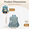 thumbnail image 3 of Sunyuer Backpack Purse for Women, PU Leather Anti-theft Backpack, Ladies Convertible Satchel Bags, Shoulder Bag for Travel, Work, Trip, 3 of 8