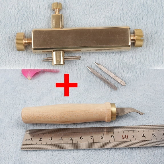 Siemonic Violin Purfling Knife Violin Body Inlay Cutter   Violin Making Tools Clear Slot