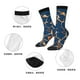 thumbnail image 5 of Balery Giraffe Skin Calcetas Largas con Estampado para Hombre y Mujer – Suaves y Transpirables, Talla Única (US 5-11), 5 of 6