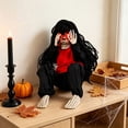 thumbnail image 6 of Voice Control Halloween Skull, Animated Skull Decoration with Sound Effects and Light, Scary Halloween Props for , Spooky Home Decor Indoor Outdoor, 6 of 6