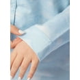 thumbnail image 5 of Fruit of the Loom Women's Beyond Soft Long Sleeve Button Down Flannel Sleepshirt, Sizes S-4X, 5 of 9