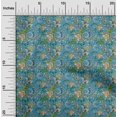 thumbnail image 2 of oneOone Viscose Chiffon Blue Fabric Asian Japanese Floral Sewing Fabric By The Yard Printed Diy Clothing Sewing Supplies 42 Inch Wide, 2 of 4