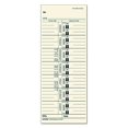 thumbnail image 2 of Tops 1259 Weekly Time Card, 3-1/2-Inch x9-Inch, 500/BX Days Printed on Card, 2 of 4