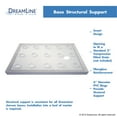 thumbnail image 4 of DreamLine SlimLine 36 in. D x 54 in. W x 2 3/4 in. H Left Drain Double Threshold Shower Base in Black DLT-1036541-88, 4 of 6