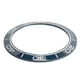 thumbnail image 1 of Anillo de bisel de reloj de cerámica Accesorio de piezas de repuesto de inserción de bisel de reloj profesional de 41,5 mm para relojero Base azul Línea completa de dígitos blancos, 1 of 14