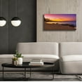 thumbnail image 3 of Epic Graffiti 'Sunset Beach' by Jonathan Ross, Canvas Wall Art, 40"x20", 3 of 8