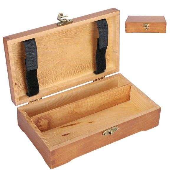 Wooden Storage Box, Storage Box Wooden Tool Box Small Storage Box Wooden Box, for Sketch Set Makeup