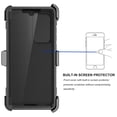 thumbnail image 3 of eBizWare Moto G Stylus 5G 2024 Case, with [Built-in Screen Protector] and Belt Clip Holster, Shockproof Heavy Duty Protective Kickstand Phone Case Cover for Motorola Moto G Stylus 5G 2024 - Black, 3 of 9
