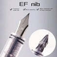 thumbnail image 6 of 0.5mm F /0.38mm EF Extra Fine Nib Disposable Classic Fountain Pens For Writing For Student Office Painting & Creative Projects EF-Green 12pcs, 6 of 6