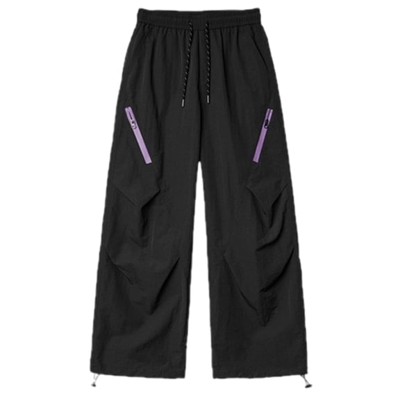 Hiking Pants Men Slim Fashion Drawstring Cropped Pants Slim Fit Dress Pants Tapered Work Cropped Trousers