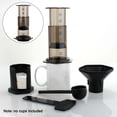 thumbnail image 4 of Herramientas de barista de cafetera expreso de francesa para viajes de cocina de Sunnimix Tetera Cafetera, 4 of 8