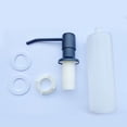 thumbnail image 3 of Soap Dispenser Stainless Steel Built in Sink Soap Dispenser Replacement Liquid Soap Bottle for Kitchen Sink  Chrome, 3 of 5