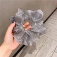 thumbnail image 5 of Yarn Hair Scrunchies 4pcs Large Ponytail Ties For Women/Girls Hair Accessories (6.3in), 5 of 5