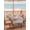 White, variant on Easter Bunny Eggs Outdoor Tablecloth - 60x120 Inch Rectangle Dining Table Cover, Spring Wildflowers Plants Pink Farm Plaid Waterproof Outdoor Table Cloth with Umbrella Hole & Zipper for Picnic/Patio