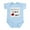 Sky Blue, variant on CafePress - Someone In Iowa Infant Bodysuit - Baby Light Bodysuit, Size Newborn - 24 Months