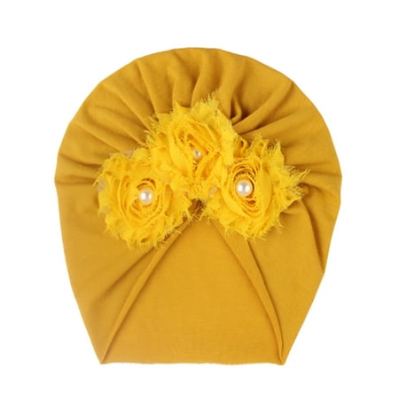

Aayomet Cap Baby Floral Hat Boys Toddler Knotted Accessories Headwear Kids Girls Baby Care Kid Hat One Size
