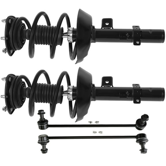 CCIYU Front Strut Spring Assembly Control Arm and Ball Joint Assembly 2013-2017 for Honda Accord Complete Suspension Kit Fits replace for 172971, K750651, K750650