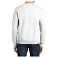 thumbnail image 2 of Yellow Rooster Men's Core Fleece Classic Crewneck Sweatshirt White M, 2 of 6