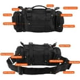 thumbnail image 5 of Small Molle Duffle Bag Men Gym Bag Waist Bag Fanny Pack Workout Pouch Travel Carry On Bag, 5 of 12
