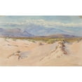 thumbnail image 3 of George Elbert Burr 14x11 Black Modern Framed Museum Art Print Titled - Sand Dunes, Harlech, North Wales (1899), 3 of 5