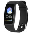 thumbnail image 3 of Pulsera deportiva inteligente Cuenta de pasos Reloj deportivo Frecuencia cardíaca multifunción Temperatura corporalnegro YUNYI BRAND Deportes, 3 of 8