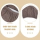 thumbnail image 3 of Funda de taburete cuadrada, funda elástica para reposapiés, funda de repuesto para asiento de taburete, 3 of 6