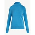 thumbnail image 5 of Free Assembly Women's Cozy Yarn Turtleneck Sweater with Long Sleeves, Sizes XS-XXL, 5 of 5