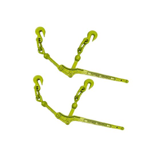 Shop Tuff STF-3812RLB2PK 0.37 to 0.5 in. Hi-Vis Green Ratchet Load Binder, Pack of 2
