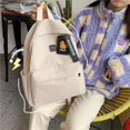thumbnail image 3 of 1pc Simple Fashion Schoolbag, Large Capacity Versatile Casual Backpack, 3 of 5
