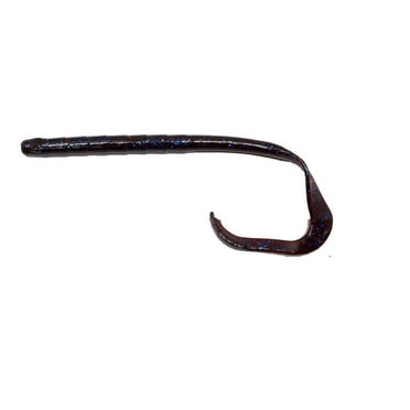 Googan Baits 10" Mondo worm, Black Blue Flake