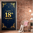 thumbnail image 6 of LUUFILx Elegant 18th Birthday Backdrop Banner Photography Props Party Supplies Decorations Happy Birthday Celebration Background Decors, 6 of 8