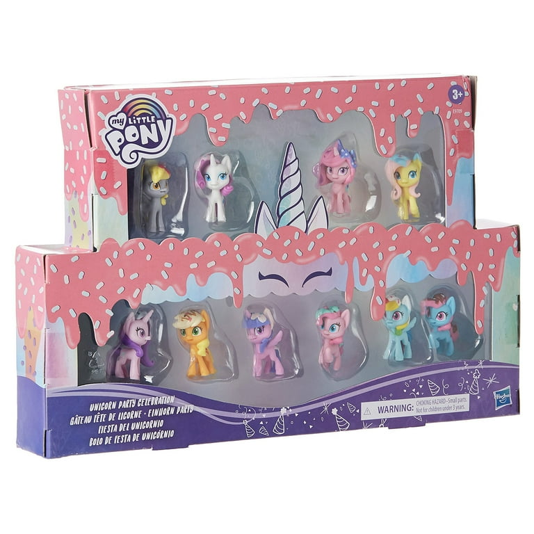 Lot de fournitures de fête d'anniversaire My Little Pony comprenant assiettes, serviettes