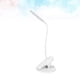 thumbnail image 5 of Mini lámpara de mesa LED, lámpara de lectura que cuida la vista, lámpara de escritorio portátil con abrazadera enchufable para dormitorio, oficina (blanca), 5 of 6