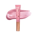 thumbnail image 1 of Kiss New York Professional Pearl Liquid Blush Beauty Wand Alto brillo de pigmento para mejillas, ojos y labios Hidratación no grasa, ligero con aplicador de punta de esponja (Peonía apasionada), 1 of 5